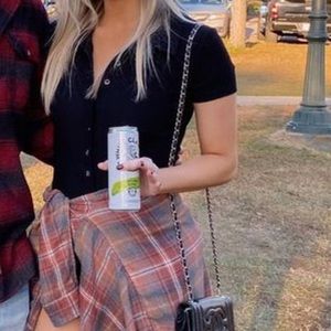 Edited black romper size medium